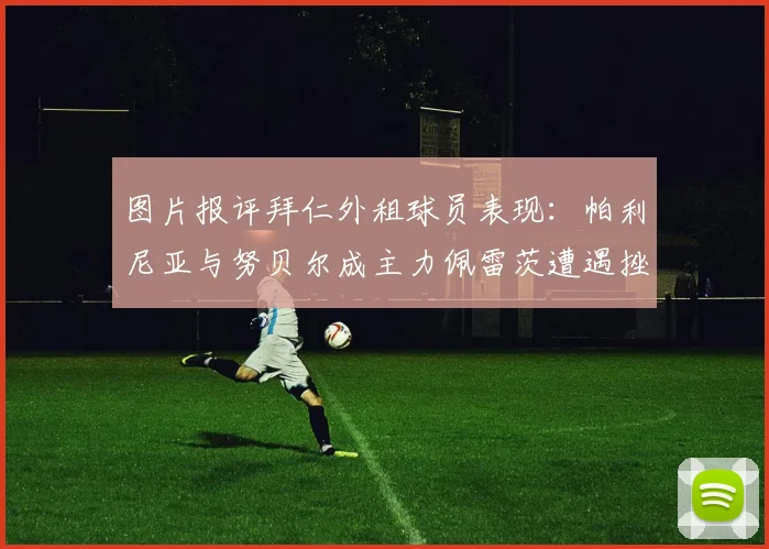 图片报评拜仁外租球员表现：帕利尼亚与努贝尔成主力佩雷茨遭遇挫折